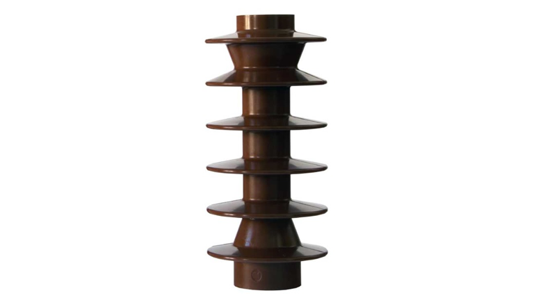 Outdoor supporting insulator